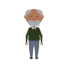 elderly man icon