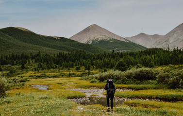 Hiking in Siberia