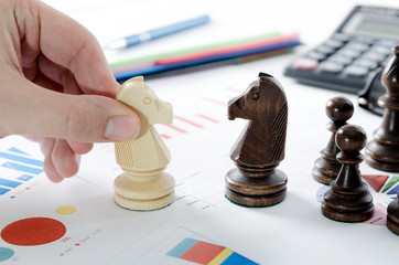 Chess financial business strategy