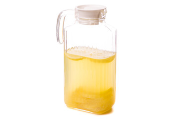 Decanter with a lemonade