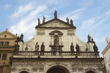 Fototapeta na wymiar Church of St. Salvator in Prague