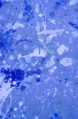 hardboard stained with paint for repair. abctract. vertical view.