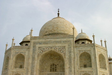 Fototapeta na wymiar India. Taj Mahal Templos y mausoleo de Agra en India (Asia)