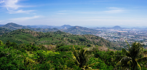 Obraz premium Panorama of Phuket island