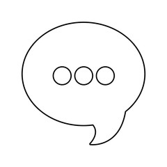speech bubble concept design