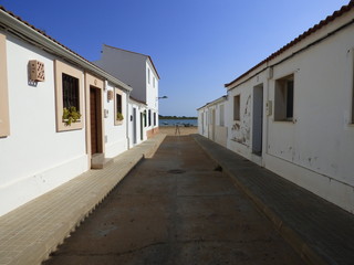 Fototapeta na wymiar El Rompido en Cartaya, puerto de Huelva ( Andalucia, España)