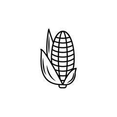 Corn line Icon