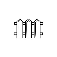 Fence line icon
