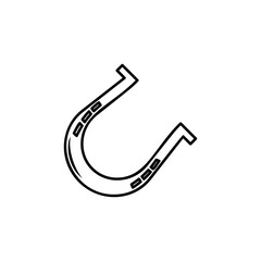 Simple icons horseshoe