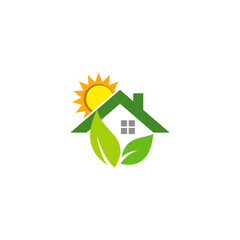 house shine eco environment logo