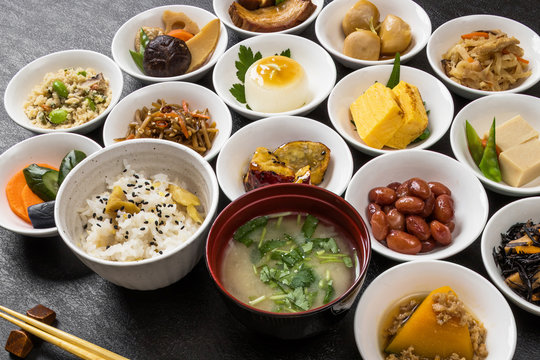 ごはんのおかず　Side dishes of rice japanese food