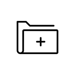 Folder flat icon