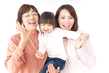 仲良しの家族