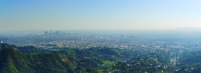 Los Angeles Panorama from Hollywood Hills