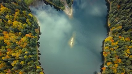 lake in the mountains