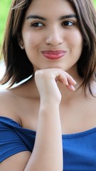 Young Diverse Female And Confusion