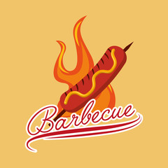 barbecue celebration concept icons vector illustration design