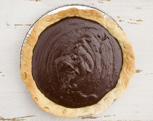 Homemade Chocolate Pie - Perfect for Christmas or Thanksgiving