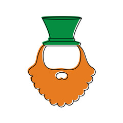 Fototapeta premium saint patricks day related icon image