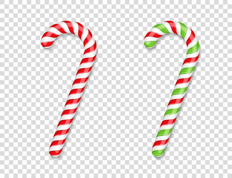 Red and Green Candy Canes