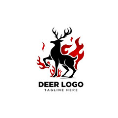 Spirit Fire Deer logo