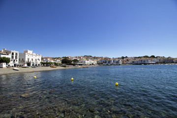 view of the coast of cadaques 