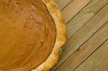 Homemade Pumpkin or Sweet Potato Pie - Perfect for Thanksgiving or Christmas Feast