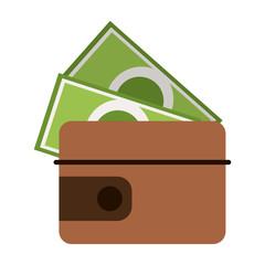Money with wallet
