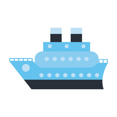 Cruise ship symbol