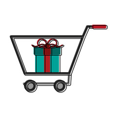 Shopping cart symbol