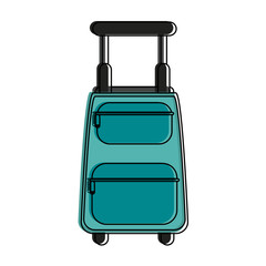 Travel luggage isolated