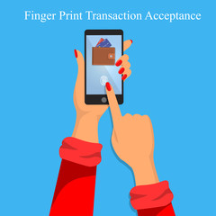 finger print identification or verification