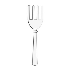 Fork cutlery utensil