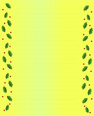 Christmas frame design