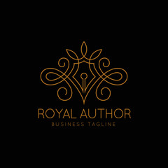 Royal Author Logo Template