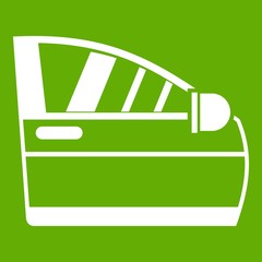 Car door icon green