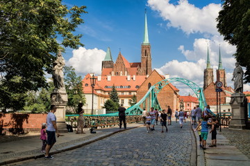 Obraz premium Wroclaw, Dominsel