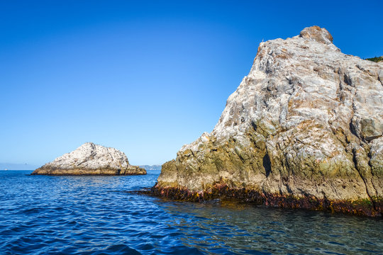 Rocks in Kaikoura Bay