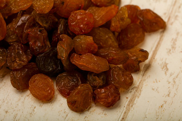 Raisin heap
