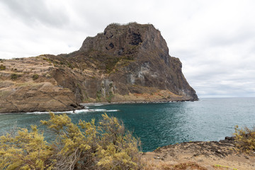  Porto da Cruz on the north coast of Madeira , Portugal