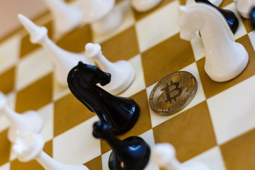 Chess with coin bitcoins behind the scenes business competition ideas for rewarding returns