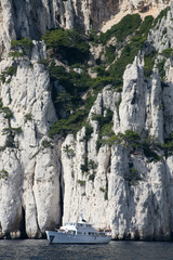 Les calanques autour de Marseille
