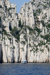 Les calanques autour de Marseille