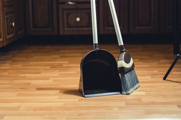 broom and scoop