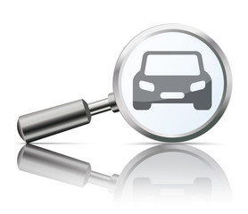 Loupe Mirror Car