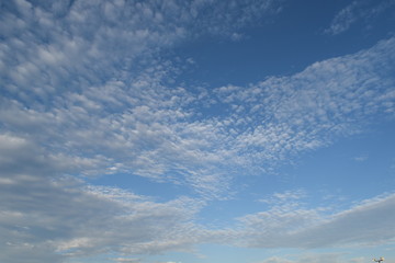 Obraz premium Cloud expression, autumn cloud