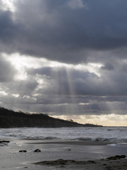 Ahrenshoop - Stürmischer Tag am Strand