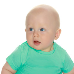 Portrait of a little boy