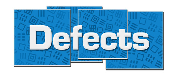 Defects Blue Texture Blocks 