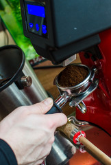 Barista Coffee Brewing